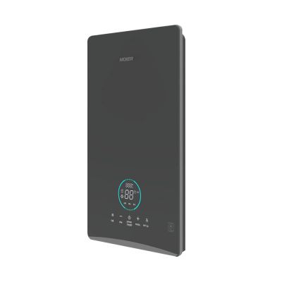 Calentador de agua eléctrico instantáneo con pantalla táctil para baño