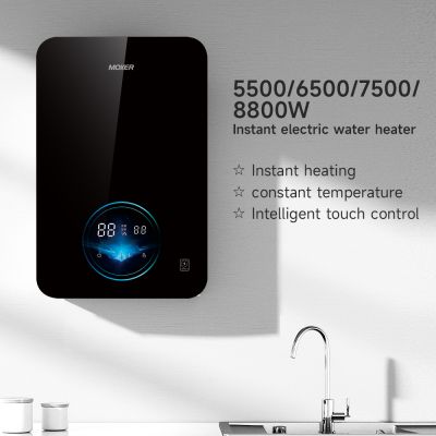 Calentador de agua eléctrico instantáneo de pared para hotel, muy popular
