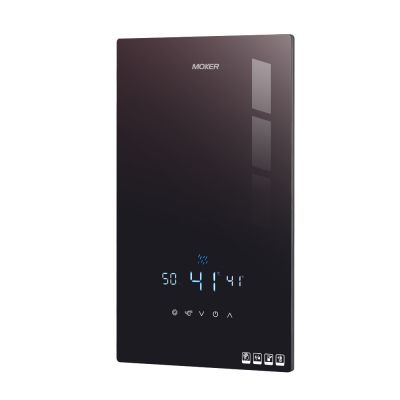 Sistema de agua caliente eléctrico instantáneo de pared para duchas de casas, hoteles y garajes.