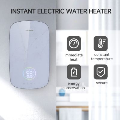 Calentador de agua eléctrico inteligente sin tanque para toda la casa