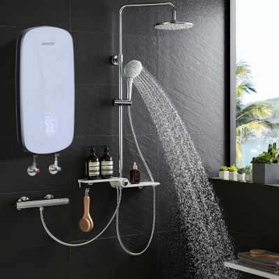 Calentador de agua eléctrico inteligente sin tanque para toda la casa