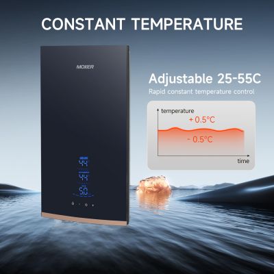 Calentador de agua eléctrico inteligente sin tanque de 220 V