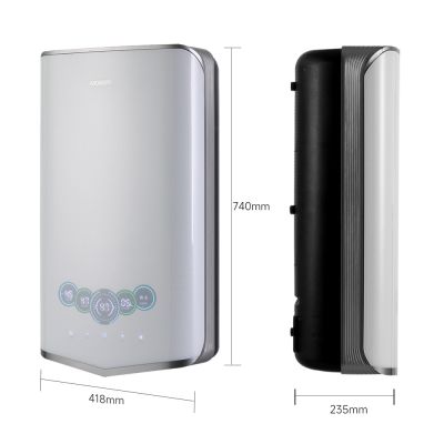Calentador de agua instantáneo con pantalla táctil y control por voz para la cocina