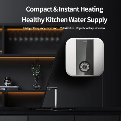 Mini calentador de agua de cocina instantáneo portátil sin tanque de bajo consumo