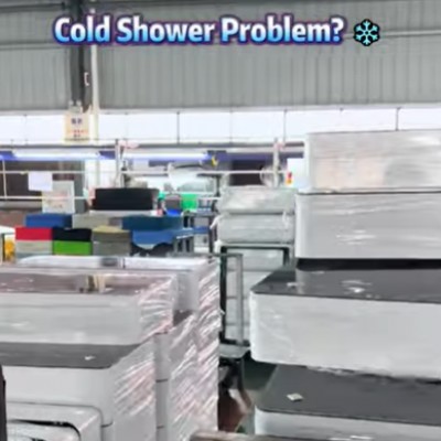 ¿Problema de ducha fría?